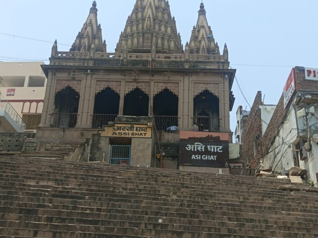 Assi Ghat Ancient Beautiful Temple scaled