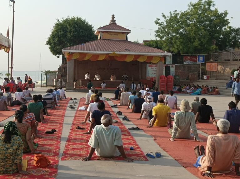 Importance of physical exercise at Assi ghat Varanasi best scaled