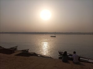Positive vibes to see sunrise at Ganga ghat Varanasi best scaled