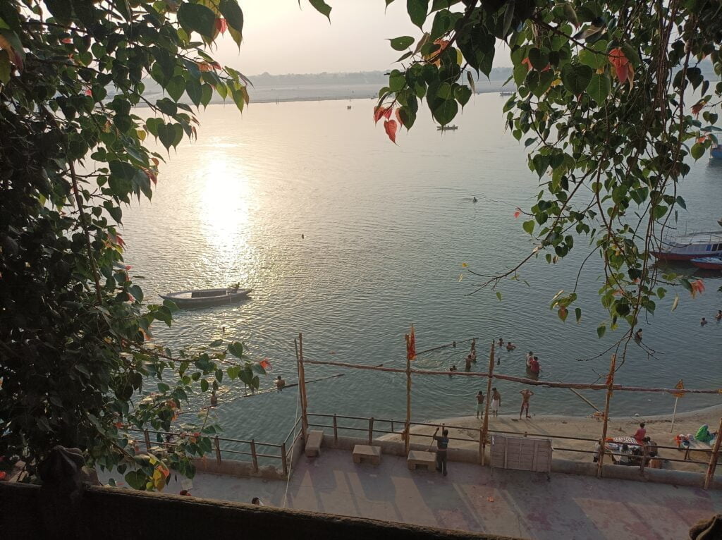 Sunrise peace at Tulsi ghat Varanasi best scaled