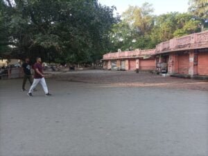 outside view of New Vishwanath Temple Gate Varanasi best scaled