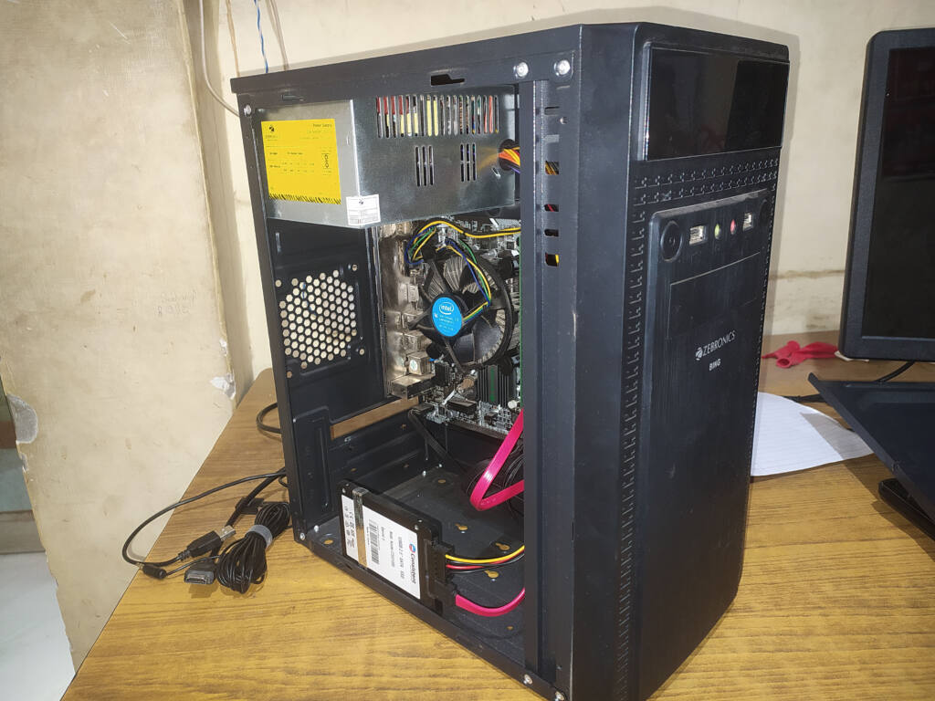 Inside Parts of CPU Image Varanasi best