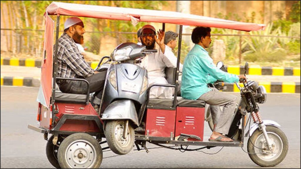 E-Rikshaw Image Varanasi Best
