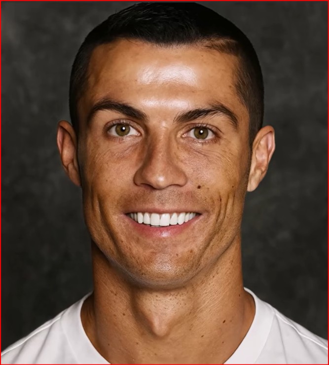 Face image of actor