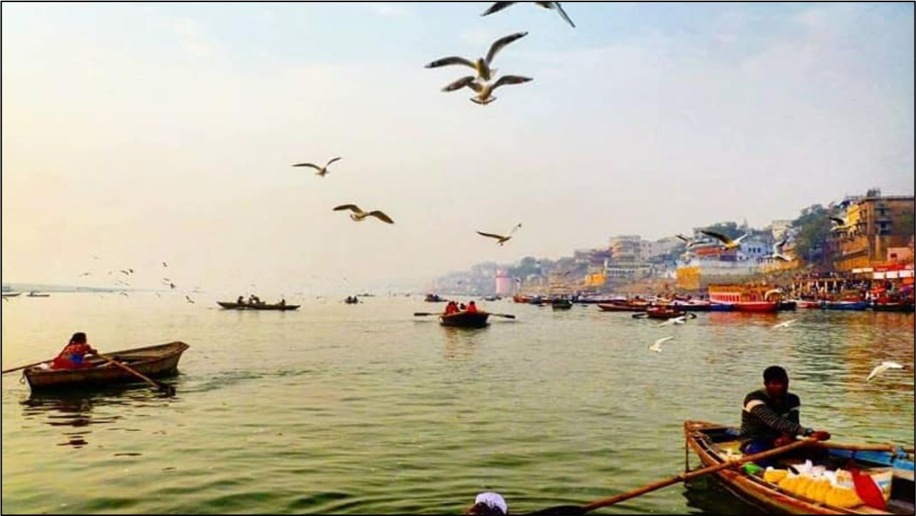 Ganga Ghat Boat Image Varanasi Best