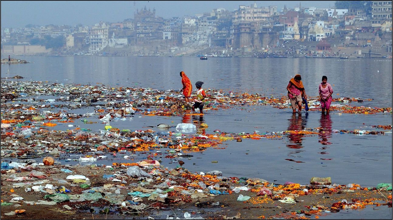 Ghat Pollution Image Varanasi Best - Varanasi Best Images Free Downloads