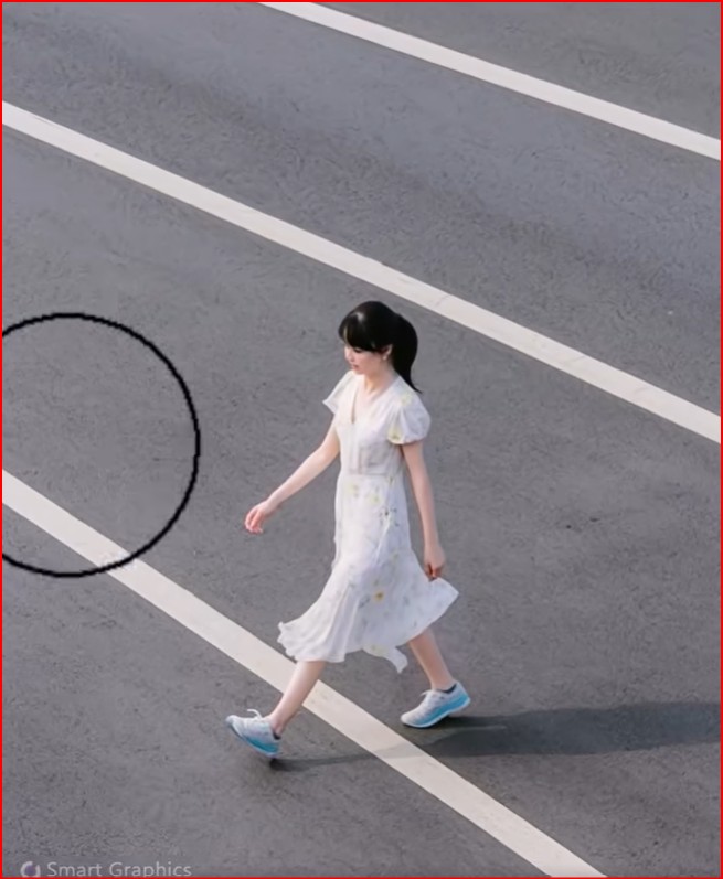 Girl on Road to remove