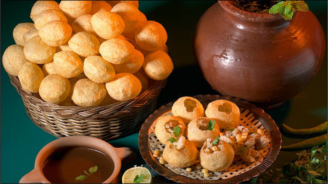 Indian Street Food Golgappa Image