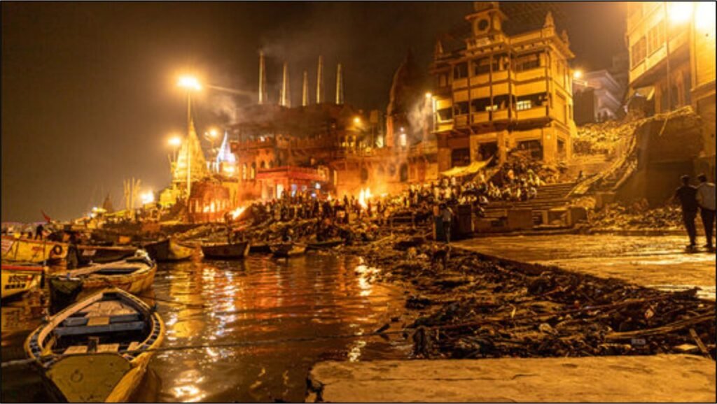 Top 10 Famous Temples Tourist Places in Varanasi - Varanasi Best Images Free Downloads Manikarnika Ghat Varanasi Best Image