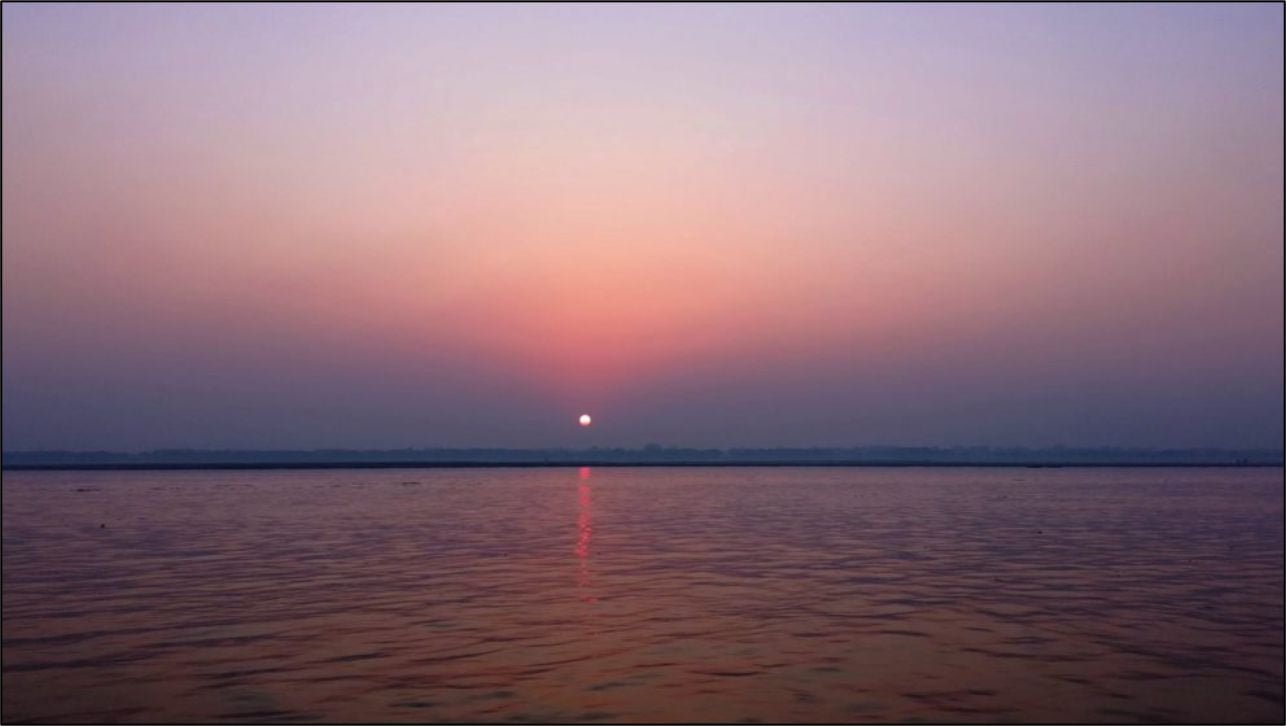 Morning View of Ganga Ghat Varanasi Best