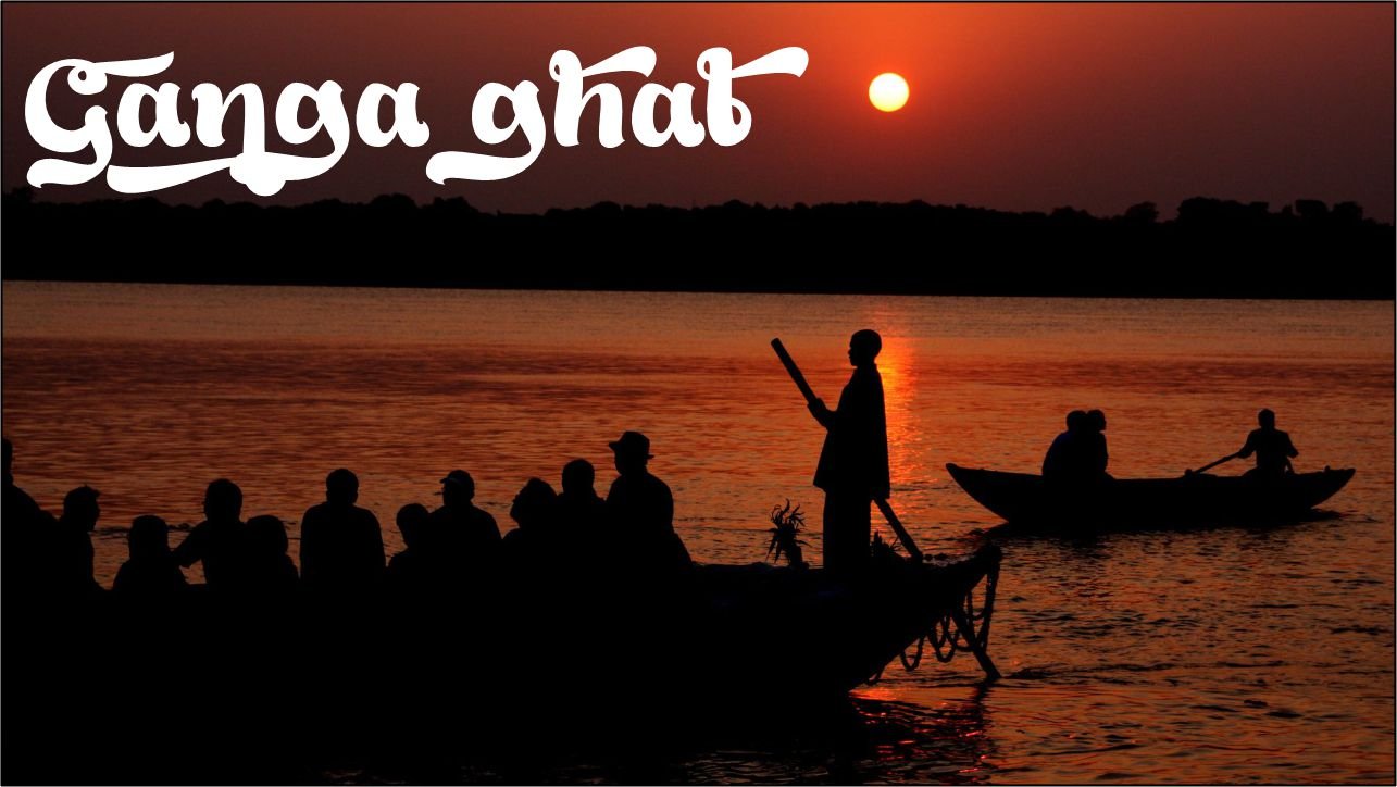 Morning View of Ganga ghats varanasi best