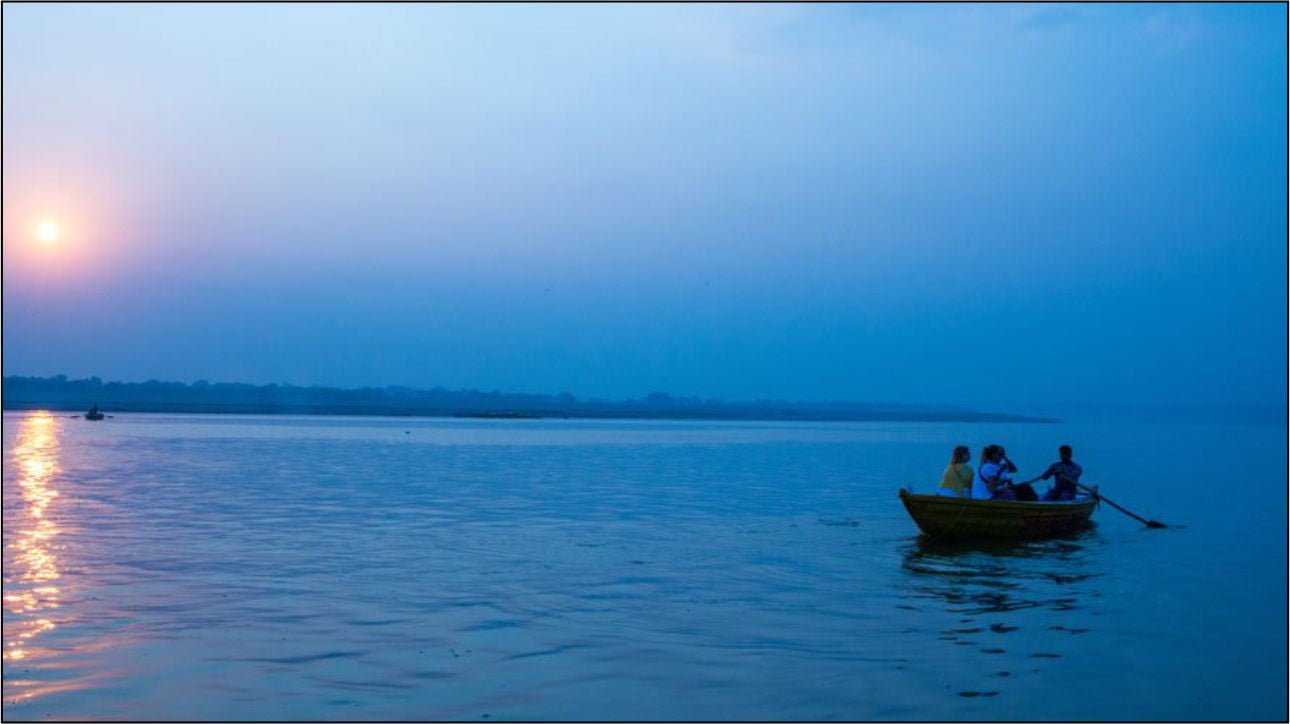Morning View of Ghats in varanasi best