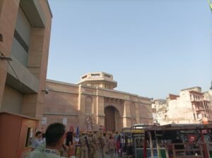 Newly structured Vishwanath Temple huge Door Varanasi best scaled