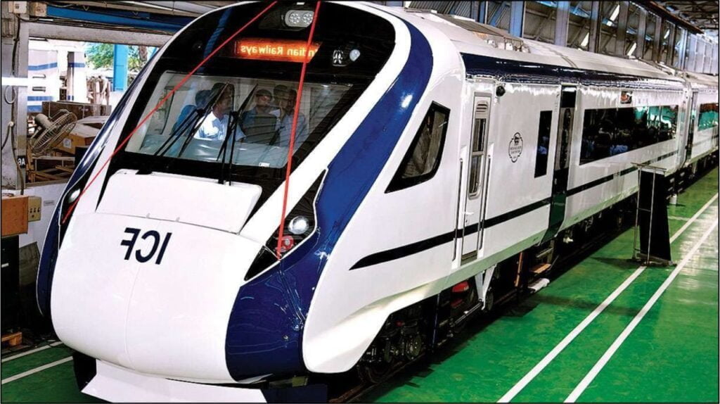 Vande Bharat Train Image Varanasi Best